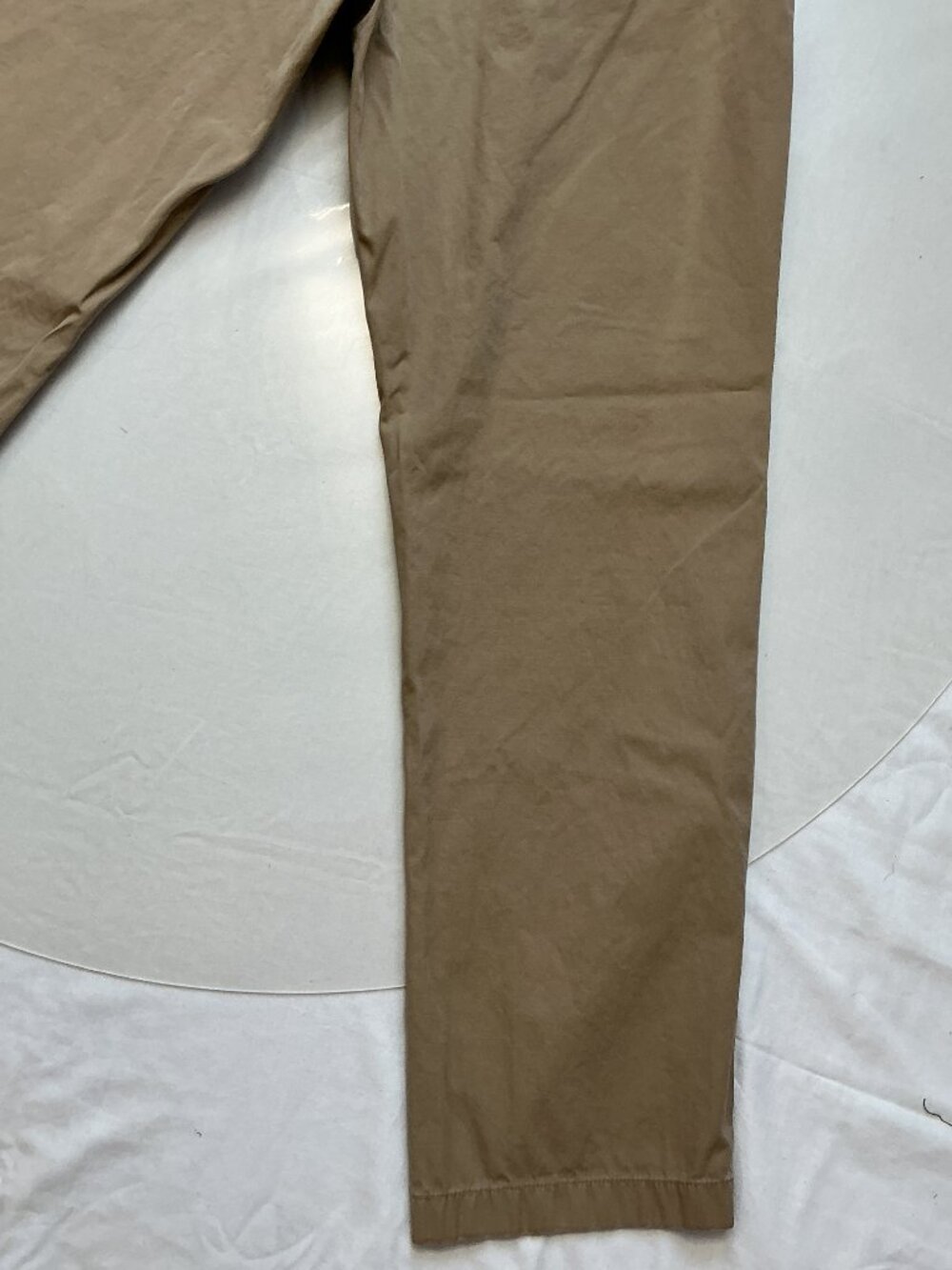 J.Crew Classic Fit 100% Cotton Chino Pants Khaki Tan Men’s 34x32 Straight Leg - Picture 8 of 14
